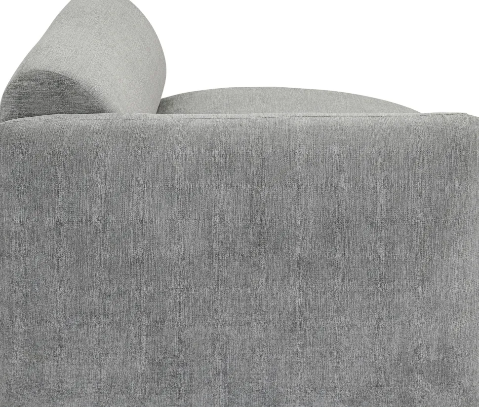 KARE Design Modulaire Bank Lucca End Corner Elements Left Grey 89cm New