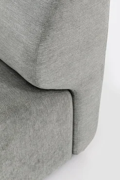 KARE Design Modulaire Bank Lucca End Corner Elements Left Grey 89cm New
