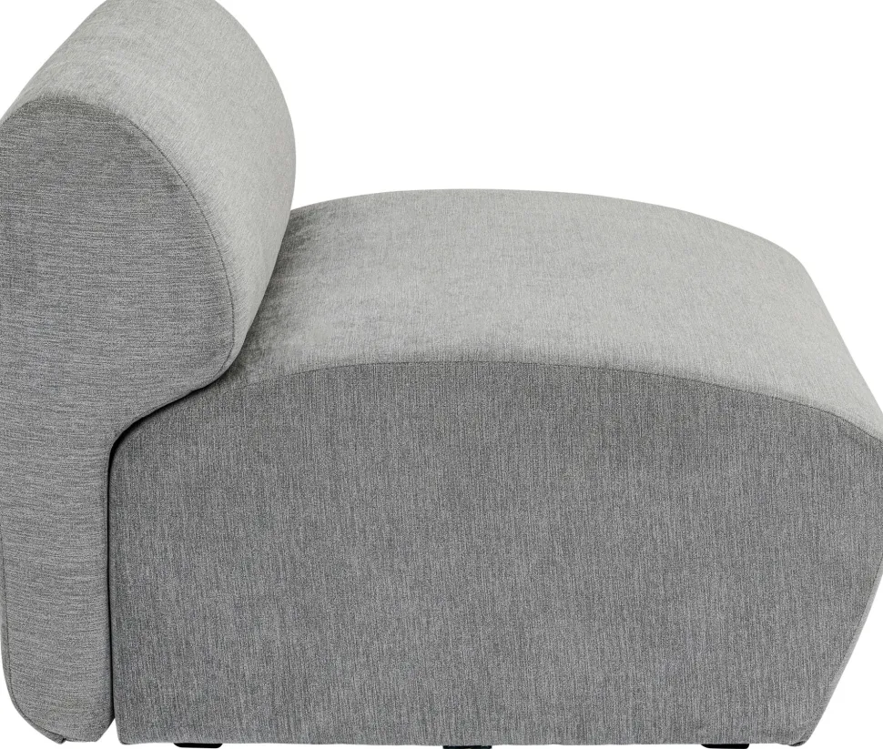 KARE Design Modulaire Bank Lucca Middle Elements Grey 76cm Shop