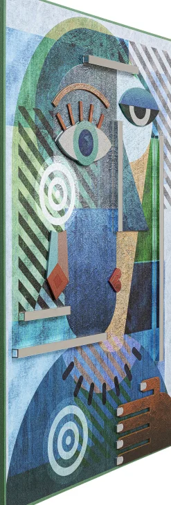 KARE Design Object Picture Geometric Woman 100x150cm Cheap