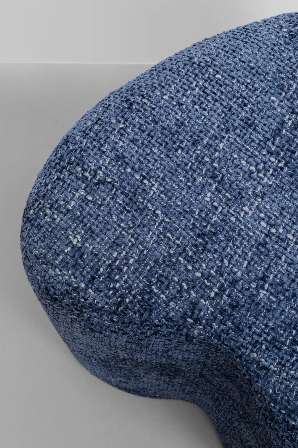 KARE Design Poef Lovely Blauw 36x34cm Clearance