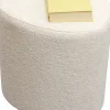 KARE Design Poef Lovely Cream 36x34cm Cheap