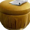 KARE Design Poef Nube Yellow 56cm Discount