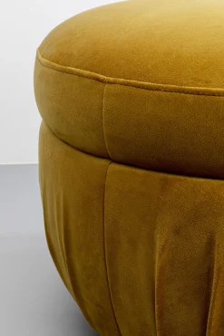 KARE Design Poef Nube Yellow 56cm Discount