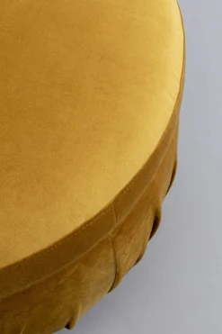 KARE Design Poef Nube Yellow 56cm Discount