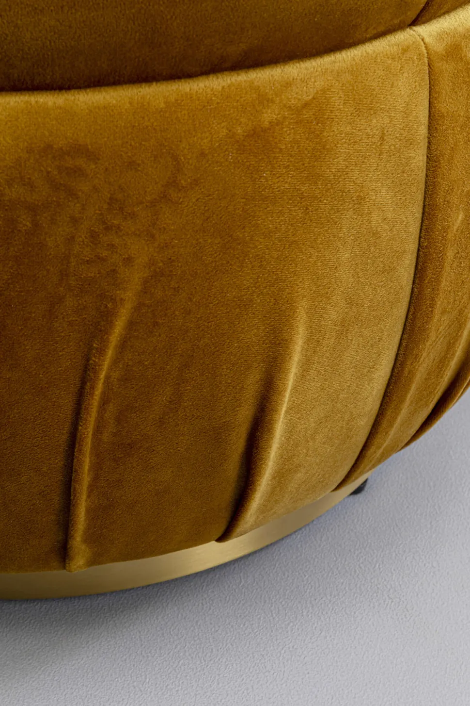 KARE Design Poef Nube Yellow 56cm Discount