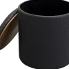 KARE Design Poef Venezia Storage Black 40cm Best