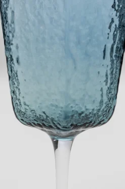 KARE Design Rode Wijnglas Cascata Blue Cheap