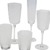 KARE Design Rode Wijnglas Cascata Clear Discount