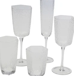 KARE Design Rode Wijnglas Cascata Clear Discount