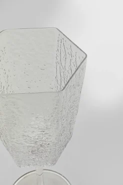 KARE Design Rode Wijnglas Cascata Clear Discount