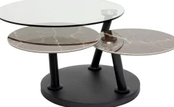 KARE Design Salontafel Avignon 80 (+124)x80cm Flash Sale