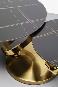 KARE Design Salontafel Beverly Gold 133x80cm Cheap