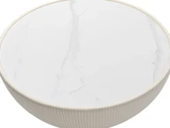 KARE Design Salontafel Endless Vegas White 71cm New