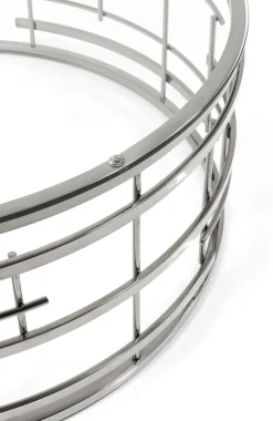 KARE Design Salontafel Jupiter Zilver Ø100cm Clearance