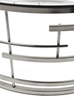KARE Design Salontafel Jupiter Zilver Ø100cm Clearance