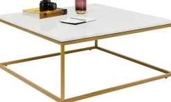 KARE Design Salontafel Key West Goud 90x90cm Clearance