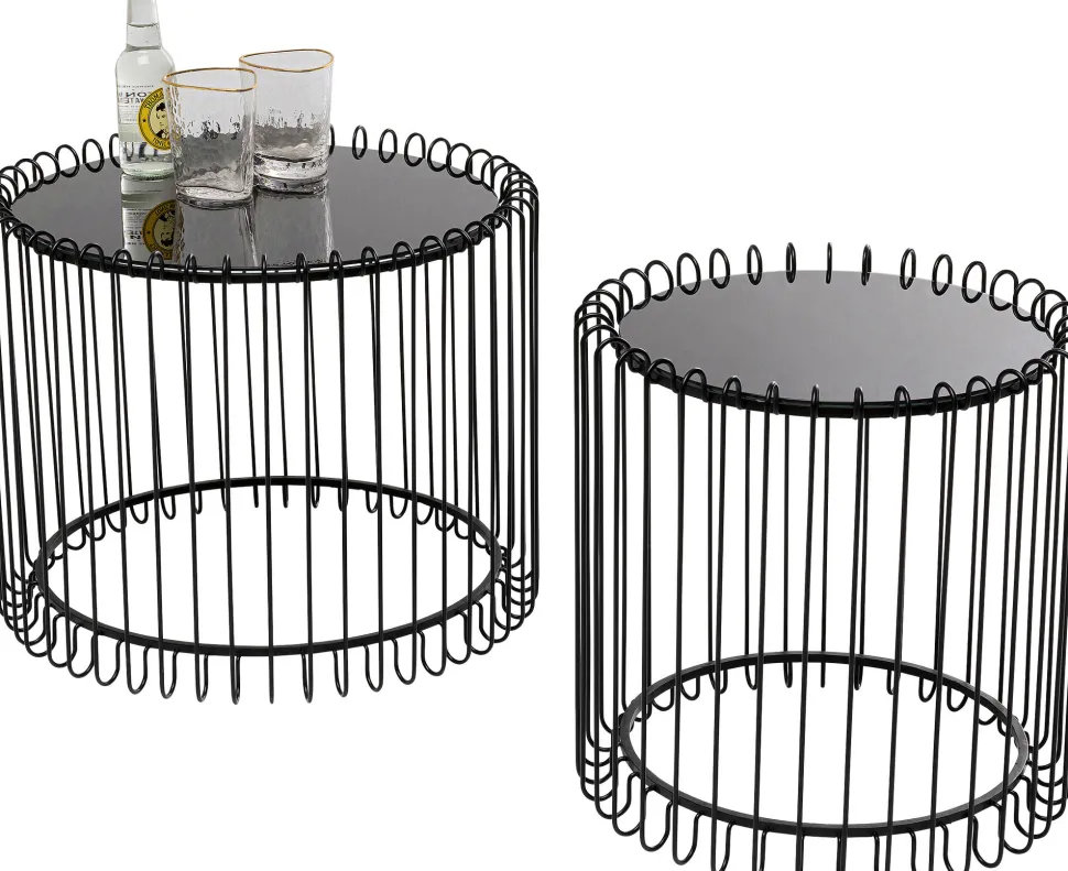 KARE Design Salontafel Line Onyx (Set Van 2) Sale
