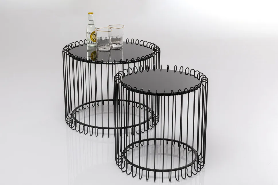 KARE Design Salontafel Line Onyx (Set Van 2) Sale