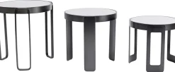 KARE Design Salontafel Perelli Black (Set Van 3) Best