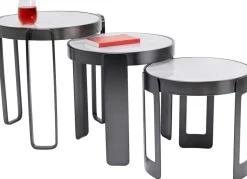 KARE Design Salontafel Perelli Black (Set Van 3) Best