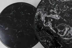 KARE Design Salontafel Roma Black (Set Van 2) Flash Sale