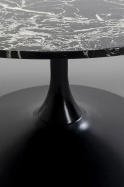 KARE Design Salontafel Schickeria Marble Black 80cm Store