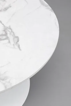 KARE Design Salontafel Shickeria Marble White 80cm Outlet