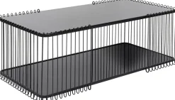 KARE Design Salontafel Wire Double Black 120x60cm Flash Sale