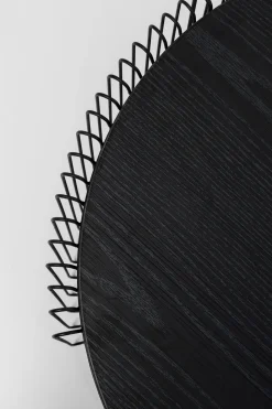 KARE Design Salontafel Wire Double Black Wood (2/set) Discount