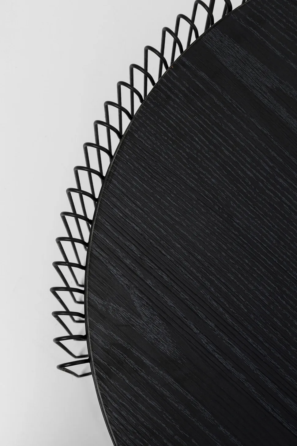 KARE Design Salontafel Wire Double Black Wood (2/set) Discount