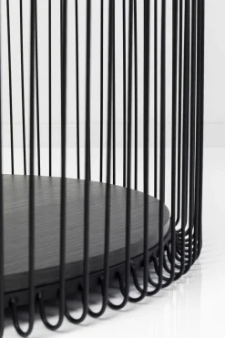 KARE Design Salontafel Wire Double Black Wood (2/set) Discount