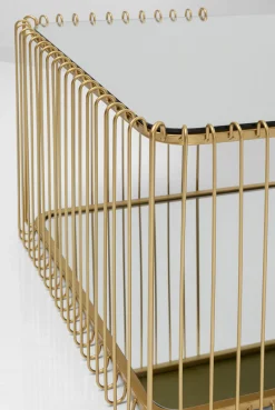 KARE Design Salontafel Wire Double Brass 120x60cm Discount