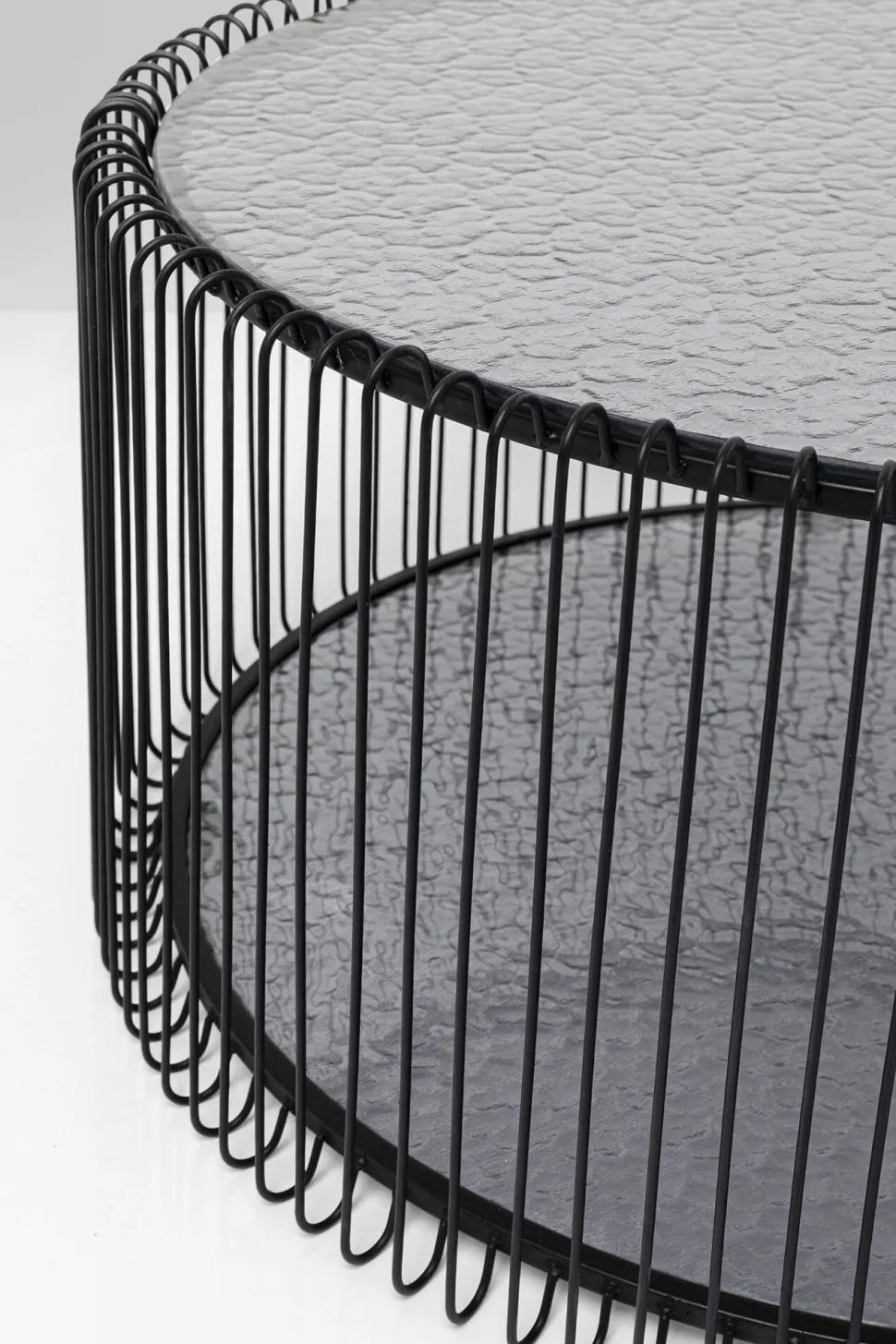 KARE Design Salontafel Wire Double Bubble Black (2/set) Online