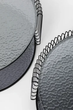 KARE Design Salontafel Wire Double Bubble Black (2/set) Online