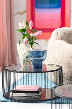 KARE Design Salontafel Wire Double Bubble Black (2/set) Online