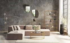 KARE Design Salontafel Wire Uno Messing 60x90cm Clearance