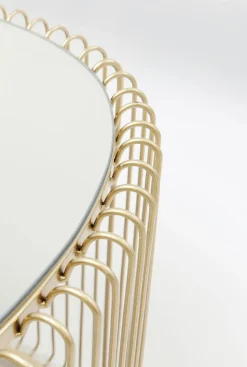 KARE Design Salontafel Wire Uno Messing 60x90cm Clearance
