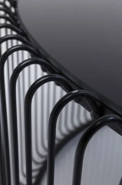 KARE Design Salontafel Wire Uno Zwart Ø80cm Cheap
