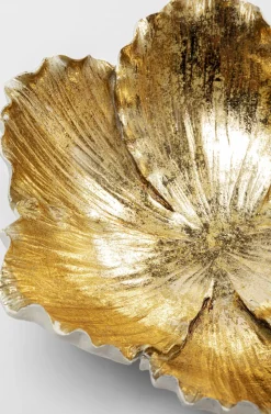 KARE Design Schaal Flower Bloom Creme Goud Ø25 Sale