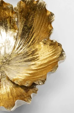 KARE Design Schaal Flower Bloom Creme Goud Ø20 Flash Sale