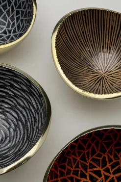 KARE Design Schaal Samba Colore Crackle (4/Set) Cheap