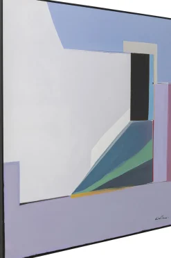 KARE Design Schilderij Abstract Shapes Purple 113x113cm Hot