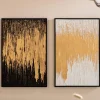 KARE Design Schilderij Abstract Zwart 80x120cm Store