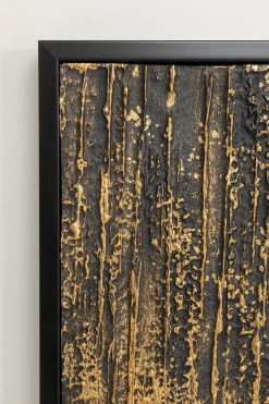 KARE Design Schilderij Abstract Zwart 80x120cm Store