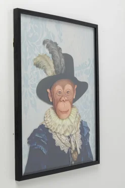 KARE Design Schilderij Art Monkey Sir 80x60cm Best