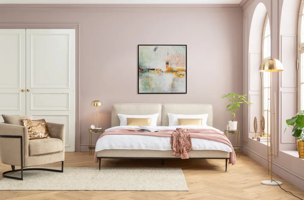 KARE Design Schilderij Dust Gold 120x120cm Cheap