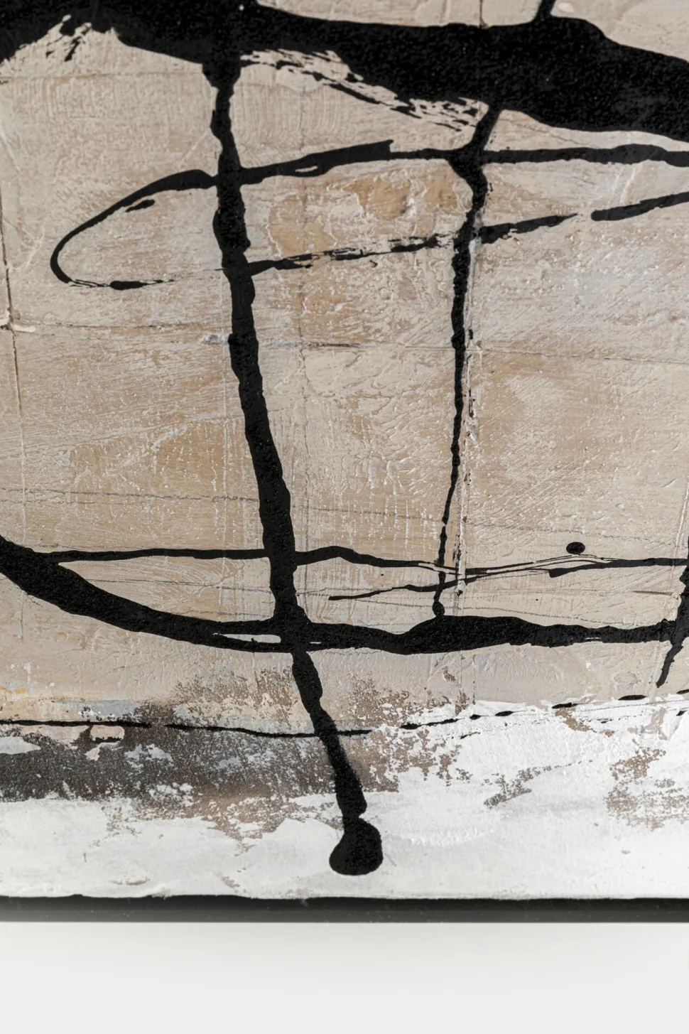 KARE Design Schilderij Dust Grey 100x100cm Online