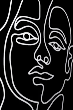 KARE Design Schilderij Faccia Arte Woman 60x80cm Clearance