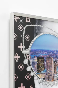 KARE Design Schilderij Met Lijst NY View 80x80cm Clearance